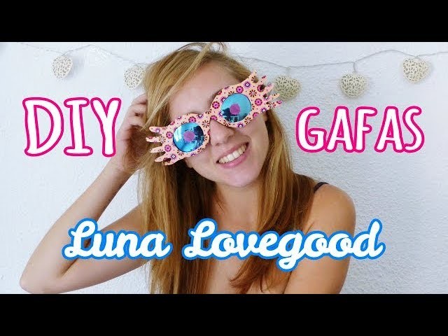 DIY Gafas Luna Lovegood-Harry Potter