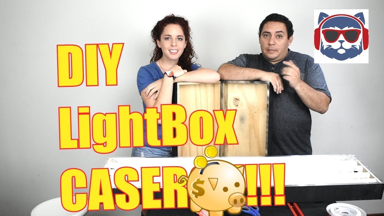 DIY |  Light Box - Caseras Nivel Pro - Antonella Aservi feat La Cueva del Gato Geek