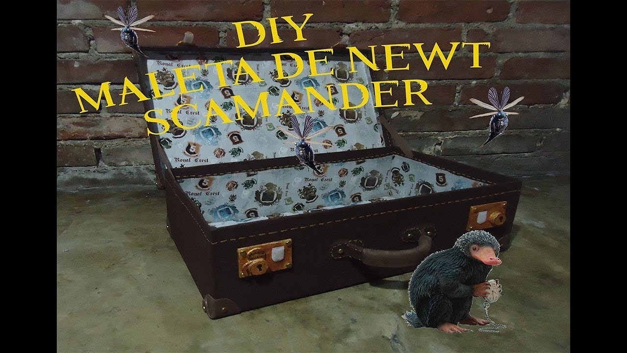 DIY Maleta de Newt Scamander