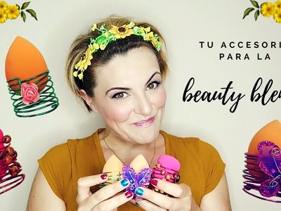 DIY Menos de 1€ accesorio para tu Beauty Blender.Esponja de maquillaje. Haz tu soporte ;)