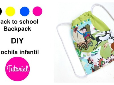 DIY Mochila infantil