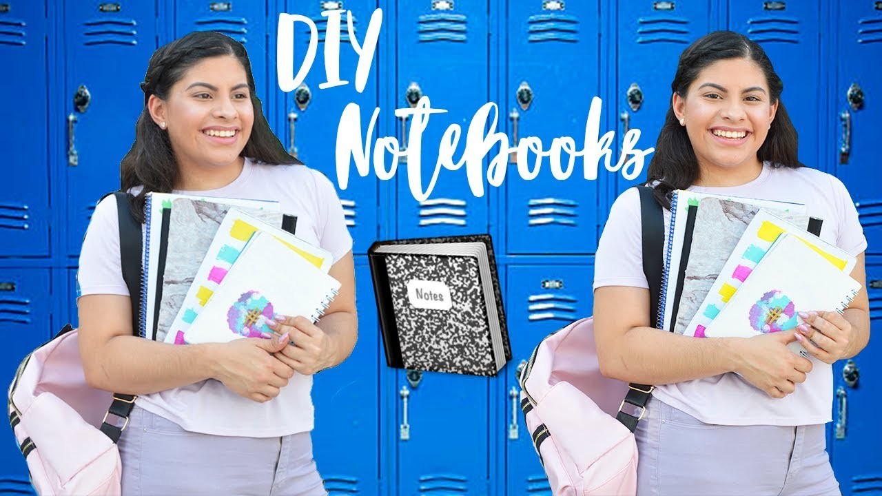 DIY Notebooks para Regreso a Clases! || Lizkaren Diaz