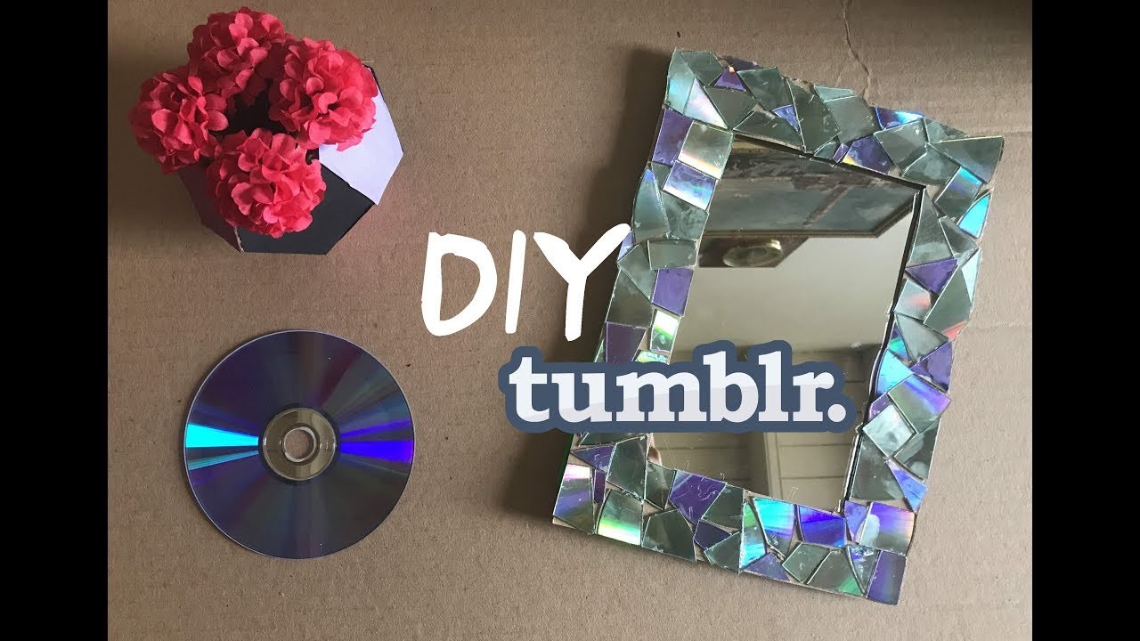 DIY reciclar CDS  tumblr ♥