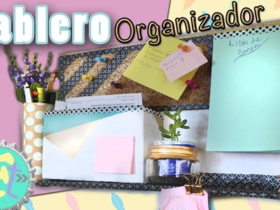 DIY: Tablero Organizar RECICLADO! (SUPER FACIL)