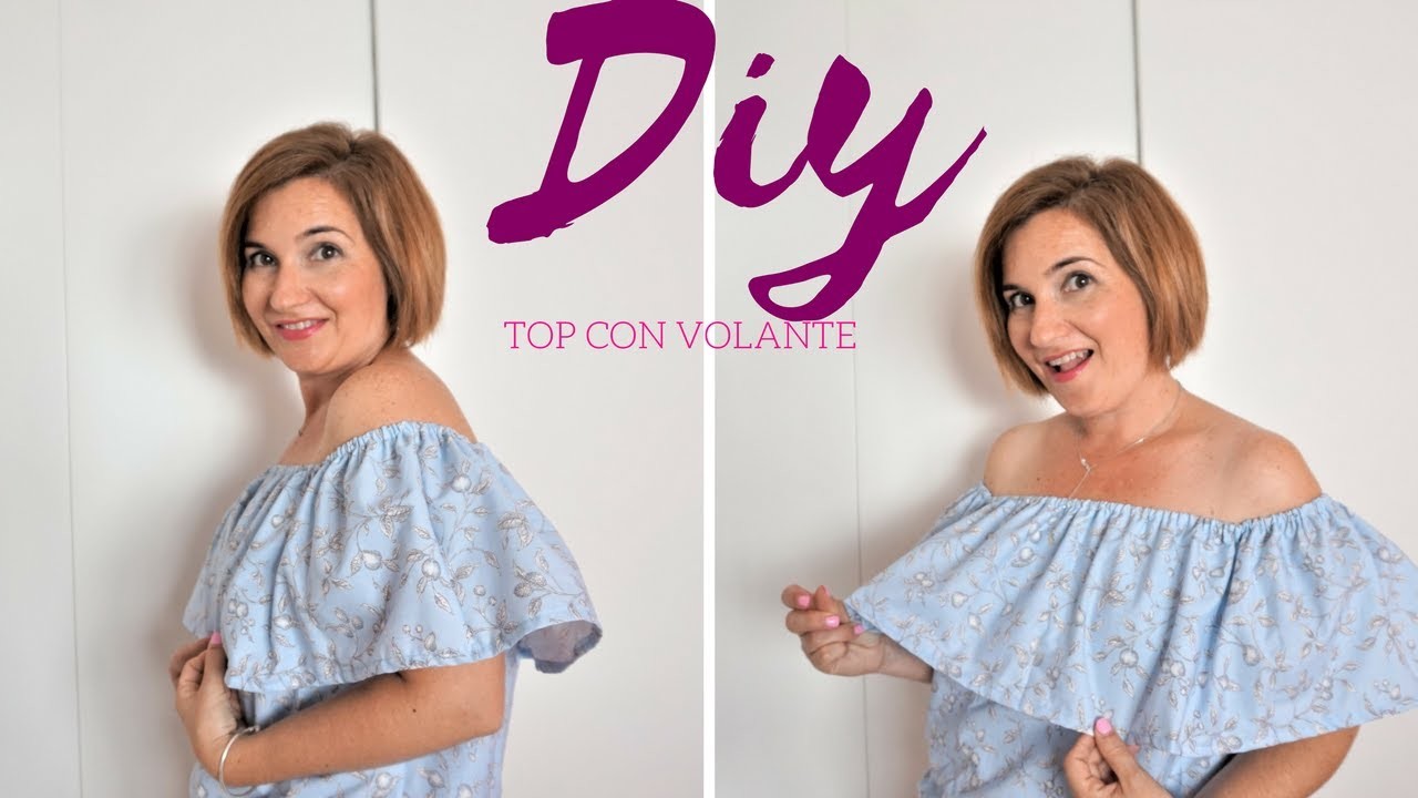 DIY Top con volante