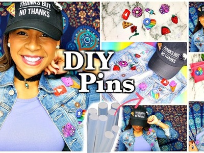 DIY: Tumblr PINS | Haz PINS con SILICONA | Simplemente Leidy