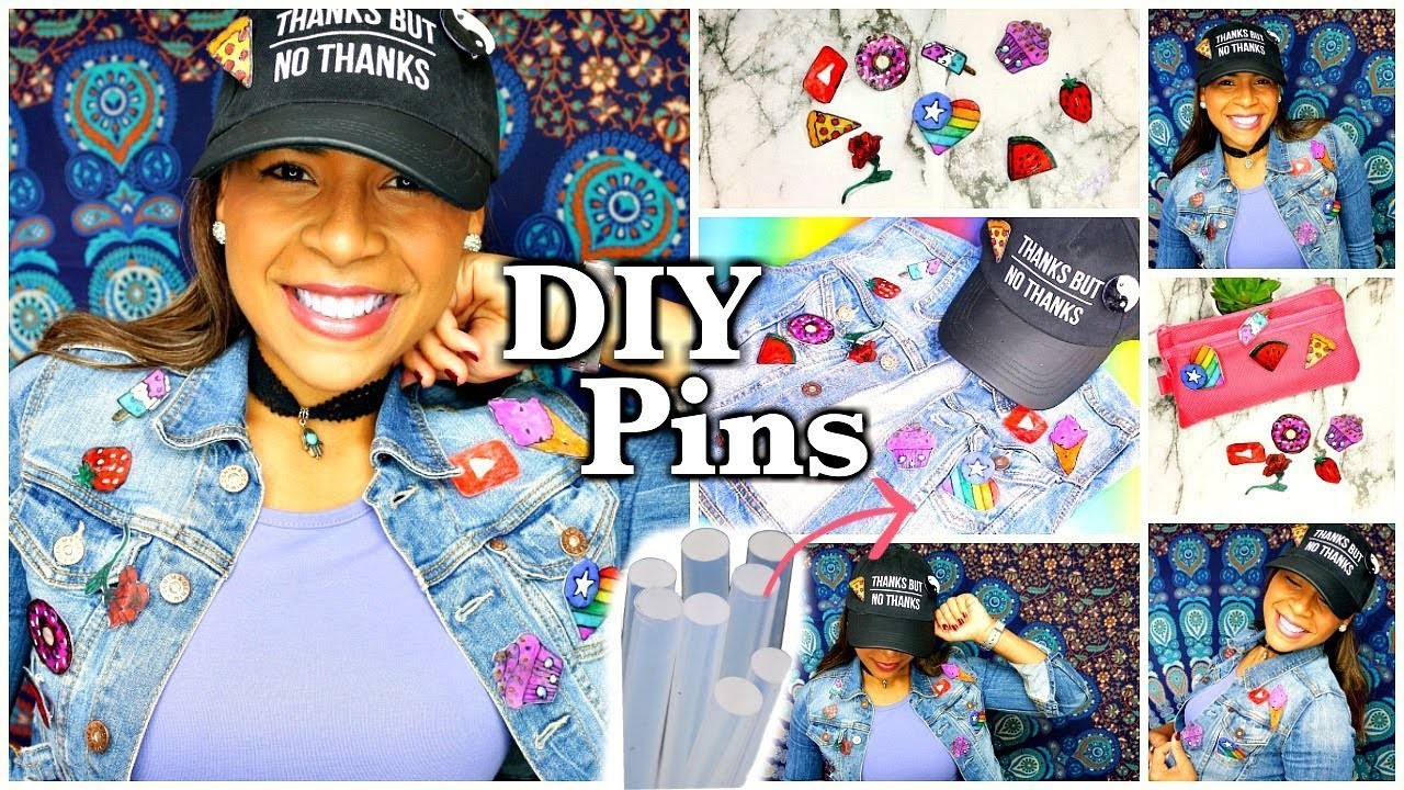 DIY: Tumblr PINS | Haz PINS con SILICONA | Simplemente Leidy