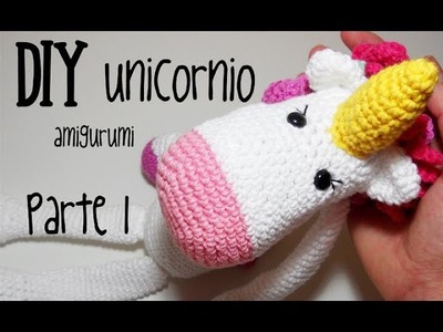 DIY Unicornio Parte 1 amigurumi crochet.ganchillo (tutorial)