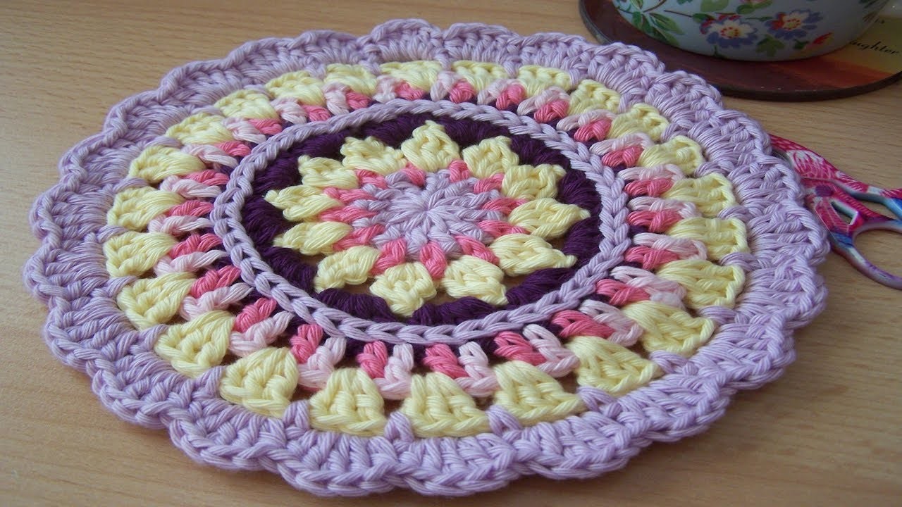 HERMOSOS TAPETES TEJIDOS A CROCHET