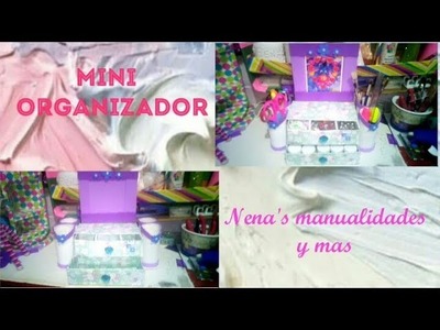 Mini organizador economico  DIY **reciclemos**