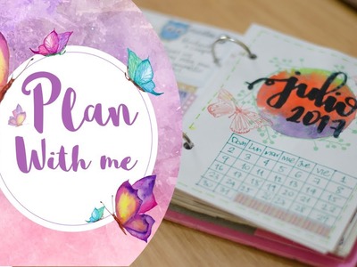 Plan With Me: Agenda de Julio. Planner Dulce Manzana