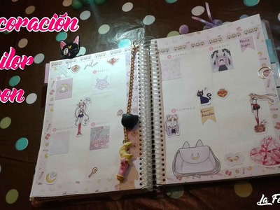 Planea Conmigo - Sailor Moon Planner Box Anthomonocromo | La Fer PPS