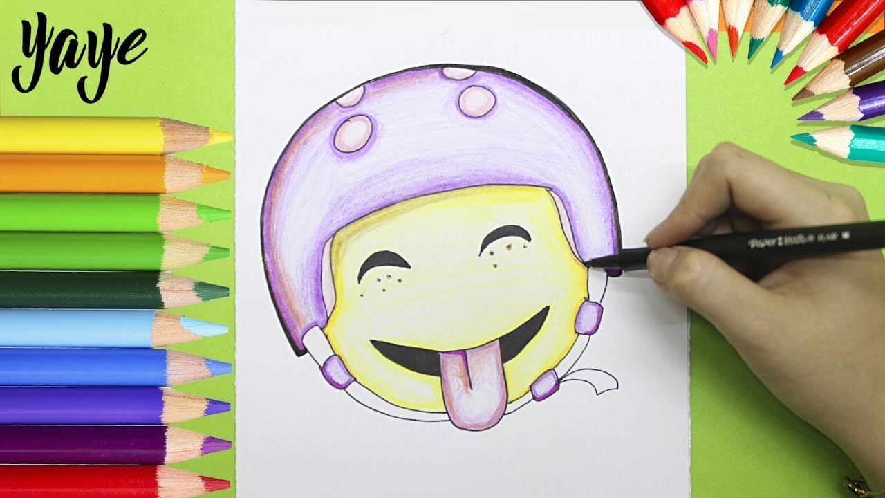 Soy Luna - Como dibujar Emoji soy luna (Emotions) - How to Draw Emoji