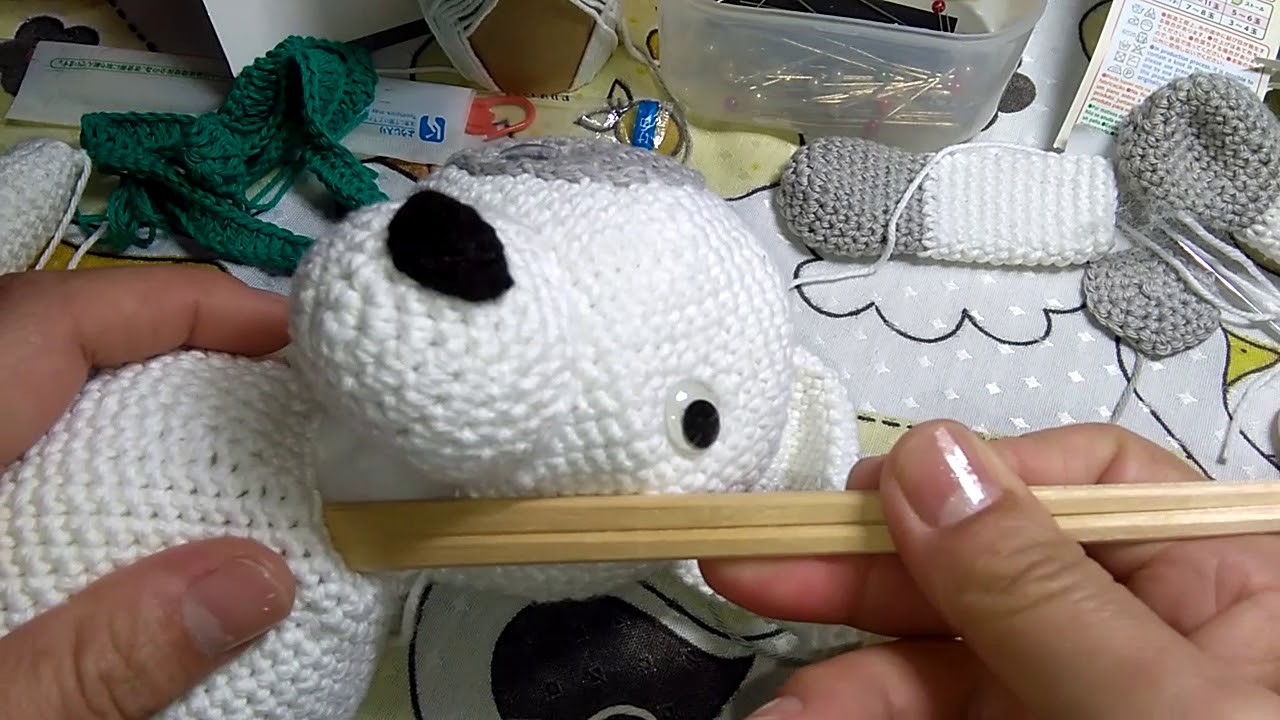 Amigurumi Cachorrinho Jack Pup part 10 Créditos  Hellow Yellow Yarn.  Crochet &craft by Mj Carlos