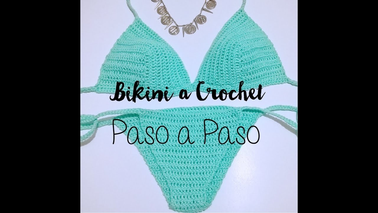 Bikini a Crochet Paso a Paso Facil