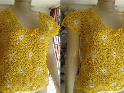 Blusas Tejidas a Crochet. para Mujer