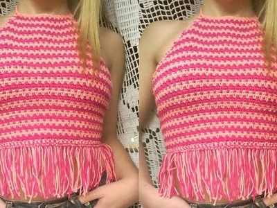 Blusas Top. Tejidas a Crochet o Ganchillo