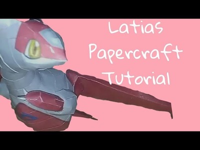Cómo Hacer Un Papercraft de Latias | How to Make a Latias Papercraft | AlanPapers