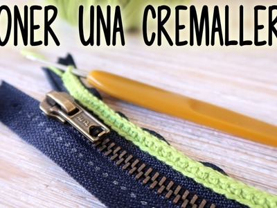 Cómo poner una CREMALLERA en CROCHET | CROCHET SOS | Ahuyama Crochet
