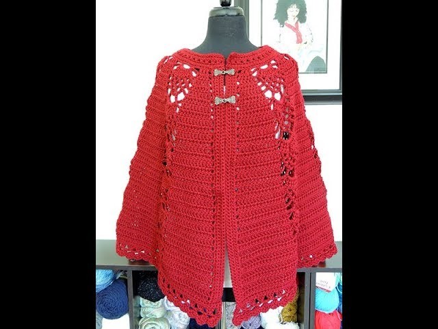 Crochet: Capa con Piñas