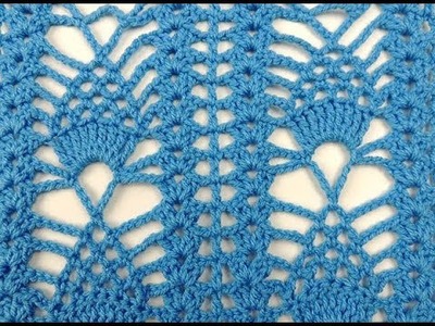 Crochet: Punto Piña # 3
