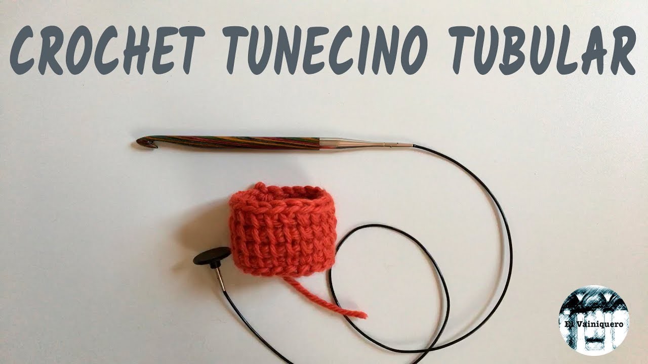 Crochet tunecino tubular - Crochet tunecino