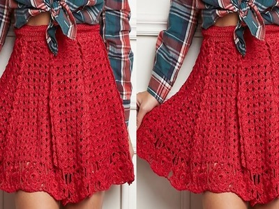 Faldas Tejidas a Crochet para Mujer