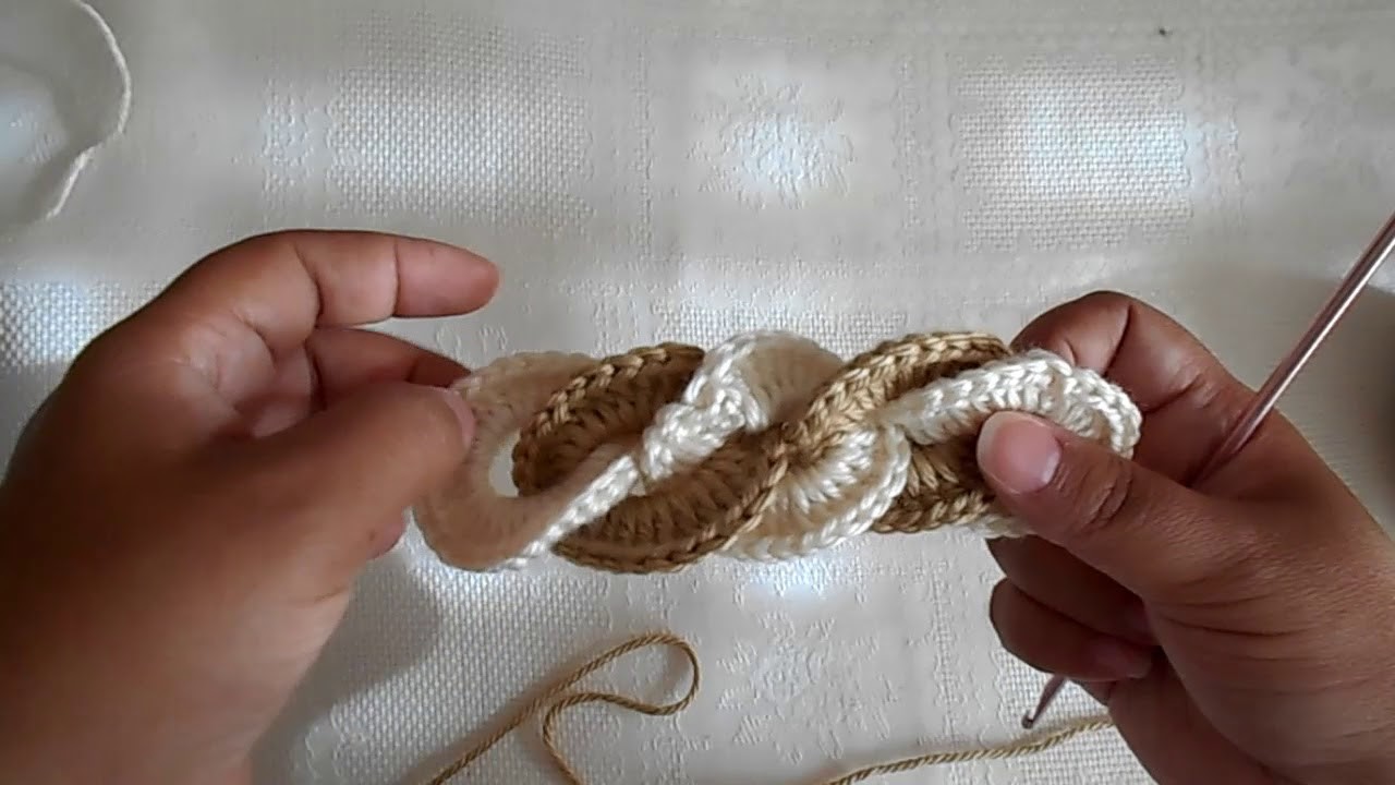Funda para licuadora a crochet Parte 1. Flor a crochet en 3D