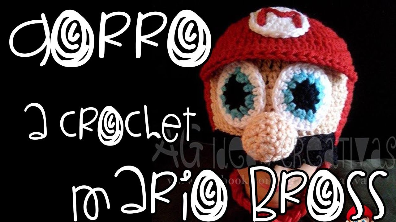 Gorro Tejido Mario Bross. Crochet Hat Mario Bross
