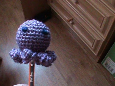 Lápiz de pulpo, crochet