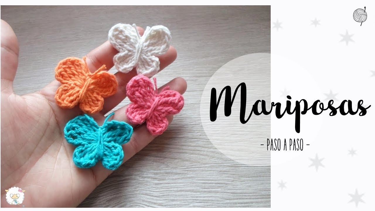 Mariposas a crochet | crochet butterfly