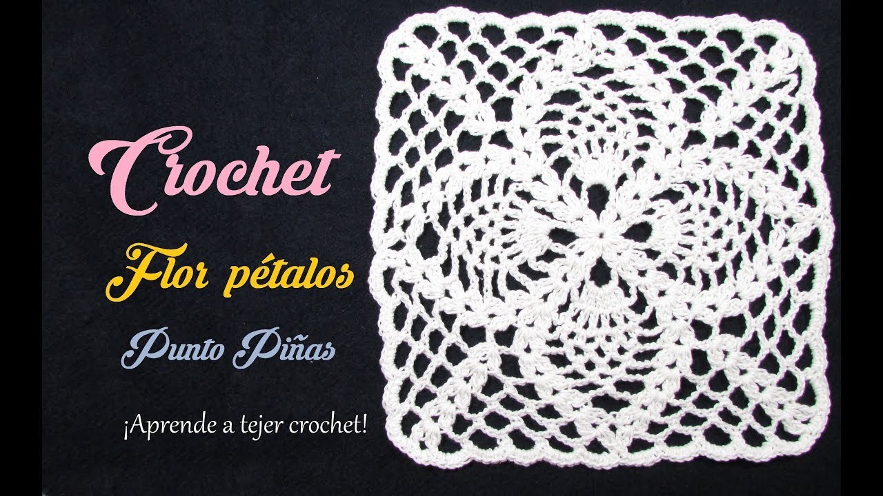 Paso a paso para aprender o iniciar el tejido a crochet | Step by step to learn or start crochet