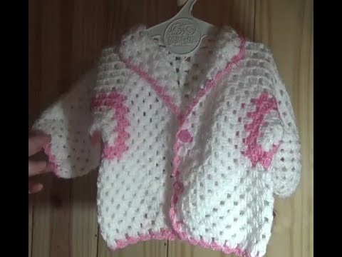 Saco todas las tallas tejido en crochet (video completo)