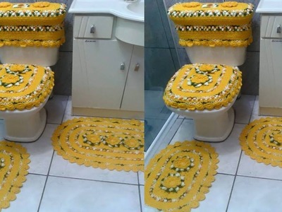 TEJIDOS A CROCHET. DECORA TU BAÑO