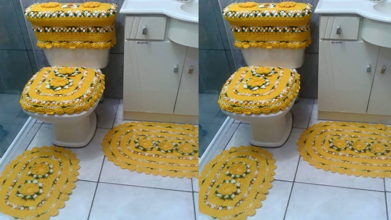 TEJIDOS A CROCHET. DECORA TU BAÑO