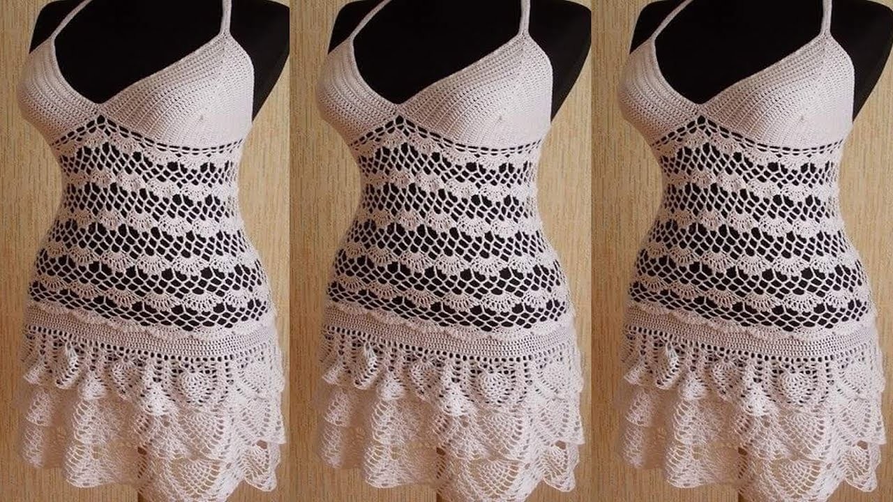 Vestidos de Mujer: Tejidos a Crochet
