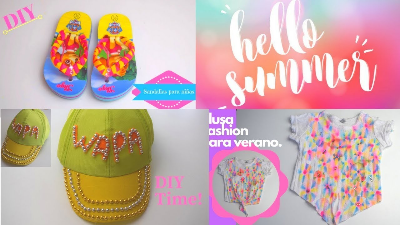 4 ideas increíbles DIY fashion para niñas fáciles. ♥ | Margari