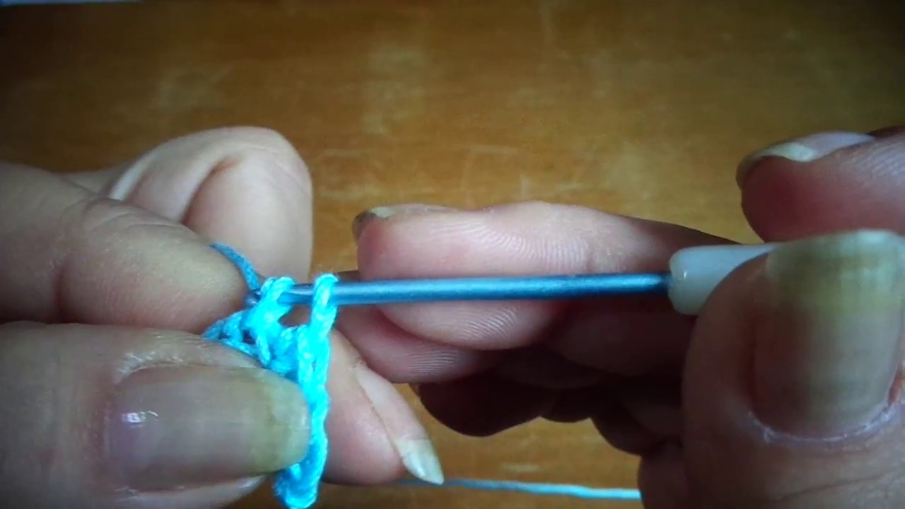 Clase n° 2 crochet : punto bajo,tejido recto