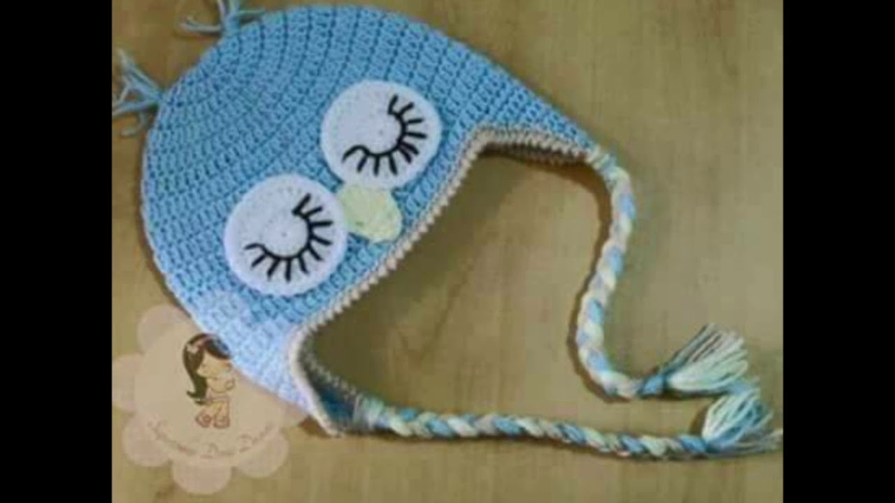 Conjunto bebe (gorro y pañal) tejido en crochet