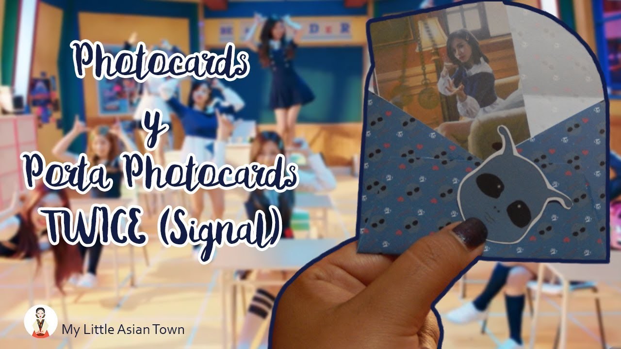 [ DIY K-POP ]: Haz tus propias photocards de TWICE☆Photocards☆Porta Photocards☆TWICE DIY☆