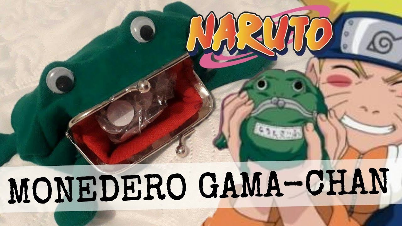 DIY. Monedero Gama-Chan (NARUTO)