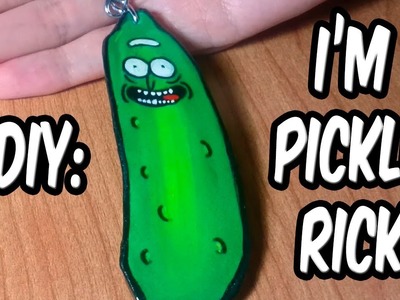 Diy Pickle Rick key chain | Diy Llavero de Pickle Rick