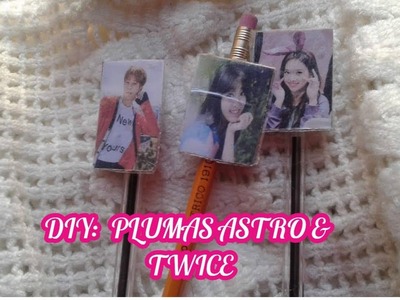DIY: PLUMAS ASTRO & TWICE