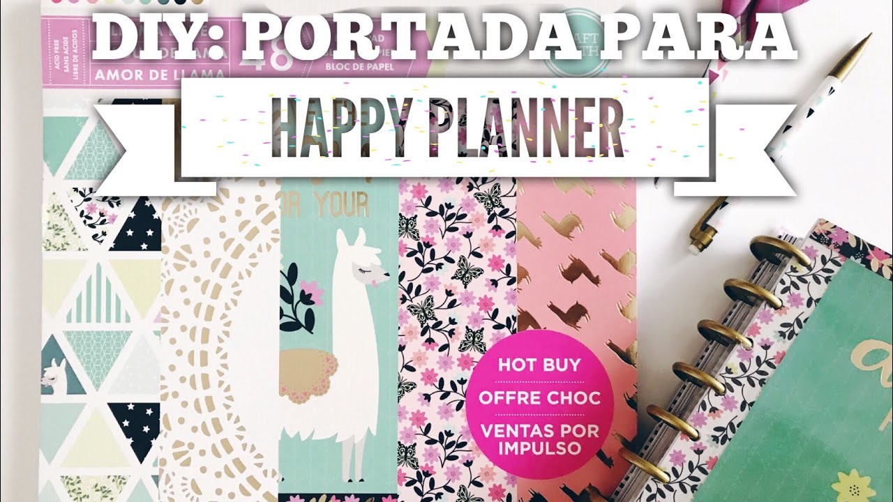 DIY: Portada Para Happy Planner