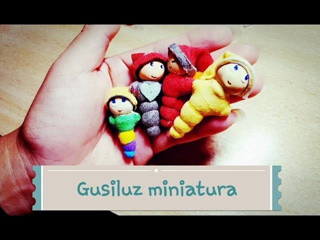 Gusiluz en miniatura ! polymer clay