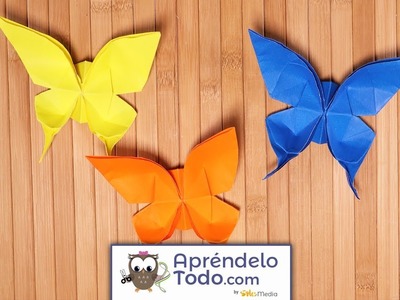 Manualidades: Cómo Hacer Una Mariposa En Origami