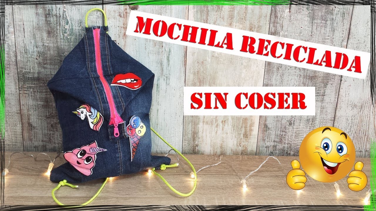 Manualidades con material reciclado para regalar en 5 minutos | JEANS reciclados estilo kawaii