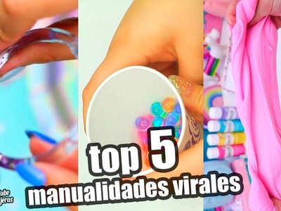 MANUALIDADES|TOP 5 MANUALIDADES VIRALES EN YOUTUBE