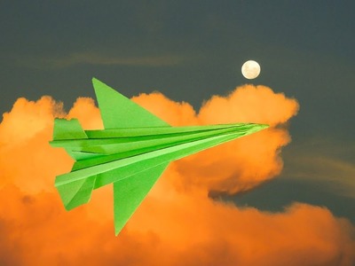 Origami de Aviones que vuelan Mucho-Avion de papel que vuele 200 metros