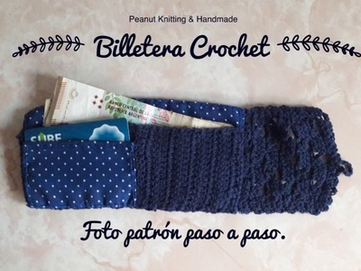 Patron Billetera Crochet